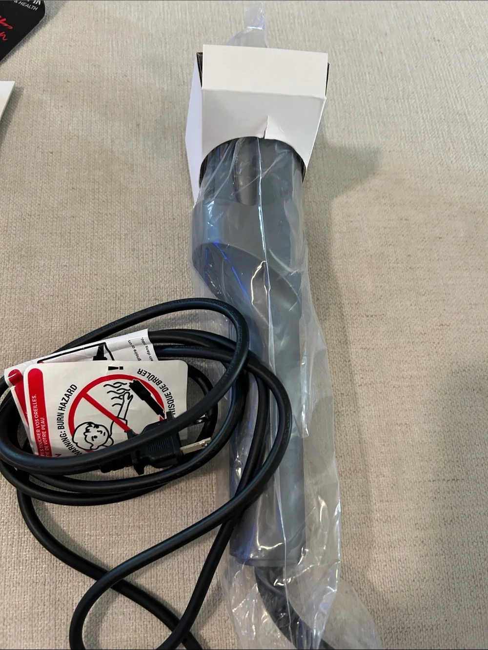 TYMO CURLPRO GREY, automatic curling iron, 1.25, NWT